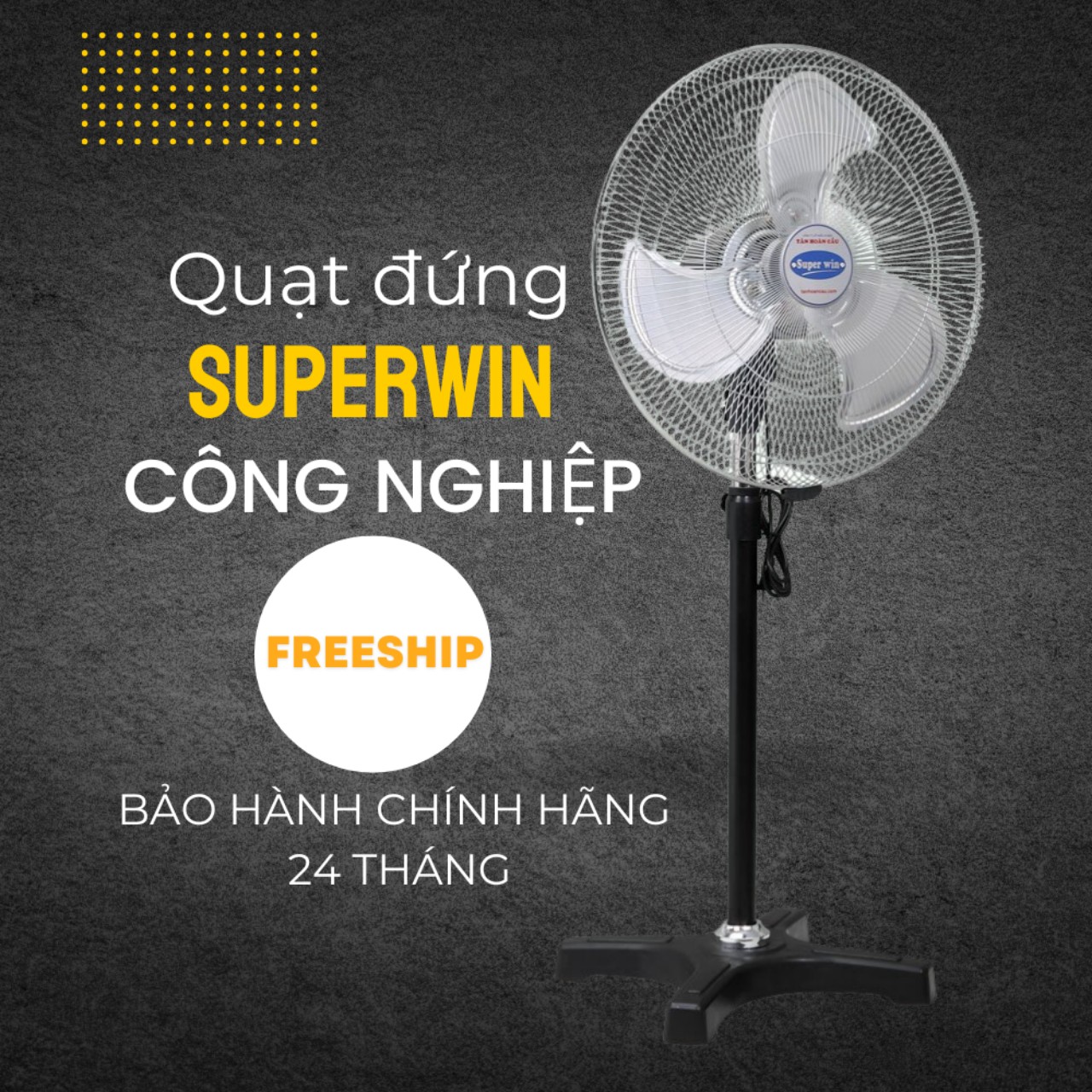 Quạt đứng đa dụng Super Win