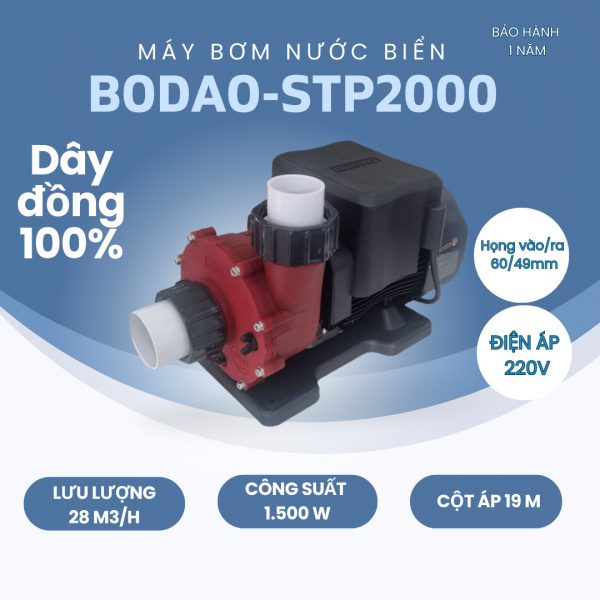 Máy bơm nước biển 2HP – STP2000